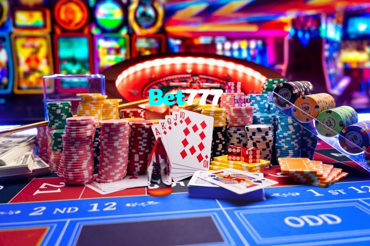 Bet777 casino presented on mobile device in Pakistan with slots and live games
